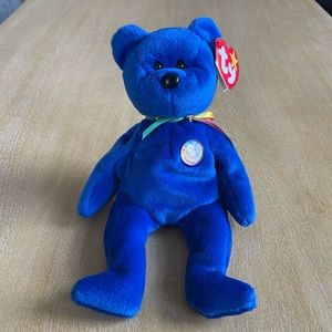 Ty Beanie Baby - Clubby the Bear